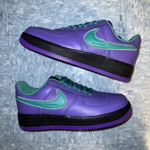 Nike By You Air Force One Barney Custom Women 9.5/Men 8 NEW.DS.NWB.RARE.ID